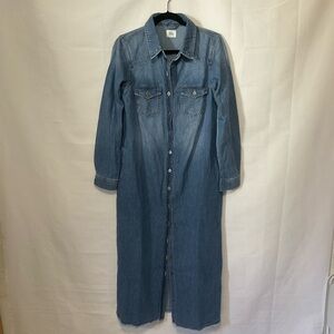 Denim Maxi Dress